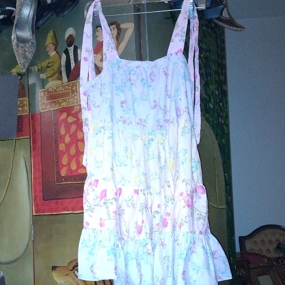 LoveShackFancy Pastel Floral Dress